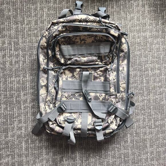 Army Digital Camo Medium Transport Pack Backpack G4FREE - Picture 1 of 4